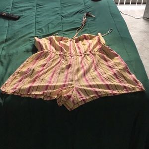 Women’s striped romper